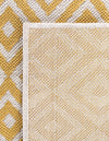 Urban Oasis Rugs Collection Area Rug -  Rooftop (Yellow Ivory) Oval Yellow Ivory  lifestyle 79