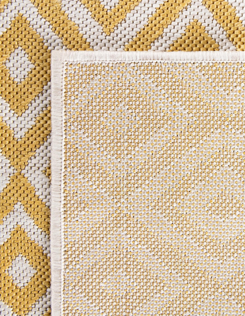 Urban Oasis Rugs Collection Area Rug -  Rooftop (Yellow Ivory) Oval Yellow Ivory  lifestyle 79