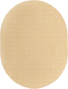 Urban Oasis Rugs Collection Area Rug -  Rooftop (Yellow Ivory) Oval Yellow Ivory Main