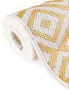 Urban Oasis Rugs Collection Area Rug -  Rooftop (Yellow Ivory) Rectangle Yellow Ivory  lifestyle 13