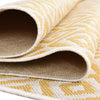 Urban Oasis Rugs Collection Area Rug -  Rooftop (Yellow Ivory) Oval Yellow Ivory  lifestyle 13