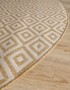 Urban Oasis Rugs Collection Area Rug -  Rooftop (Beige) Oval Beige  lifestyle 13