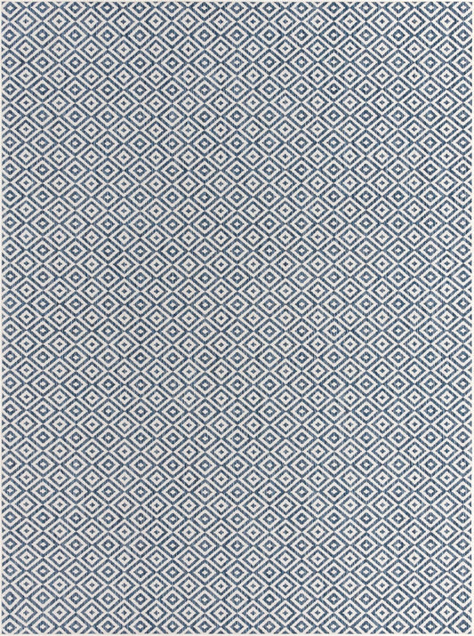 Urban Oasis Rugs Collection Area Rug -  Rooftop (Blue) Rectangle Blue Main