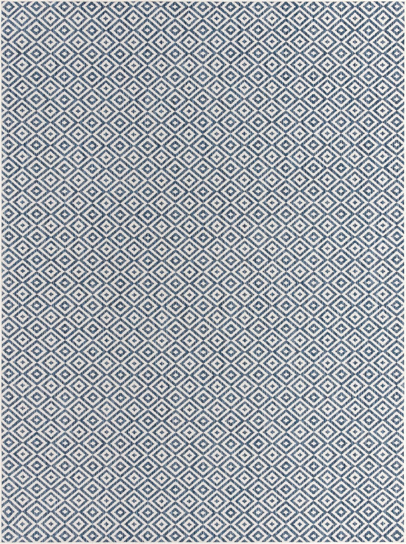 Urban Oasis Rugs Collection Area Rug -  Rooftop (Blue) Rectangle Blue Main