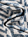 Urban Oasis Rugs Collection Area Rug -  Rooftop (Blue) Rectangle Blue  lifestyle 26