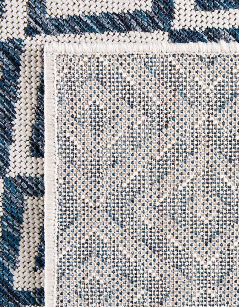 Urban Oasis Rugs Collection Area Rug -  Rooftop (Blue) Rectangle Blue  lifestyle 27