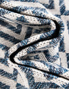Urban Oasis Rugs Collection Area Rug -  Rooftop (Blue) Rectangle Blue  lifestyle 10