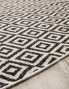 Urban Oasis Rugs Collection Area Rug -  Rooftop (Blue) Oval Blue  lifestyle 20