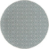Urban Oasis Rugs Collection Area Rug -  Rooftop (Teal) Round Teal Main
