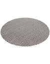 Urban Oasis Rugs Collection Area Rug -  Rooftop (Charcoal Gray) Round Charcoal Gray  lifestyle 15