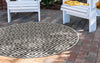 Urban Oasis Rugs Collection Area Rug -  Rooftop (Charcoal Gray) Round Charcoal Gray  lifestyle 2