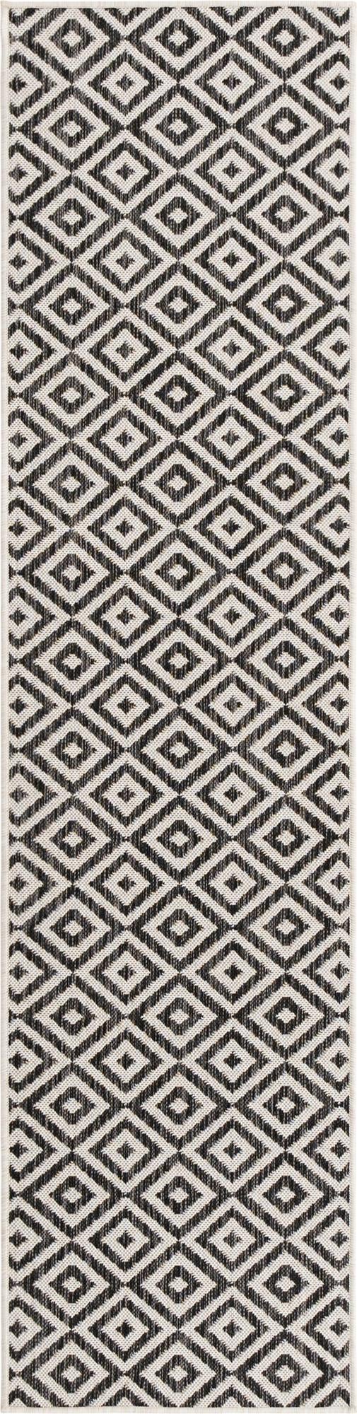 Urban Oasis Rugs Collection Area Rug -  Rooftop (Charcoal Gray) Runner Charcoal Gray Main