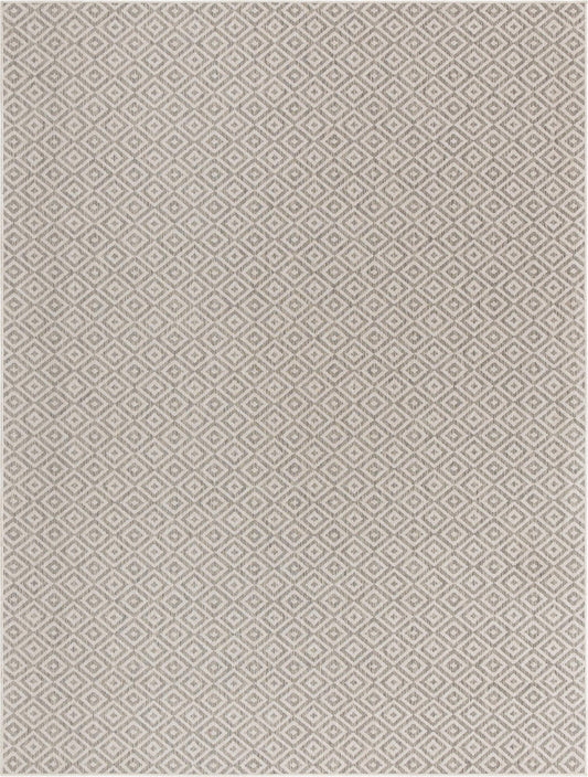 Urban Oasis Rugs Collection Area Rug -  Rooftop (Light Gray) Rectangle Light Gray Main