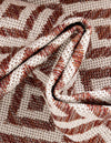 Urban Oasis Rugs Collection Area Rug -  Rooftop (Rust Red) Square Rust Red  lifestyle 59