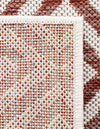 Urban Oasis Rugs Collection Area Rug -  Rooftop (Rust Red) Square Rust Red  lifestyle 61