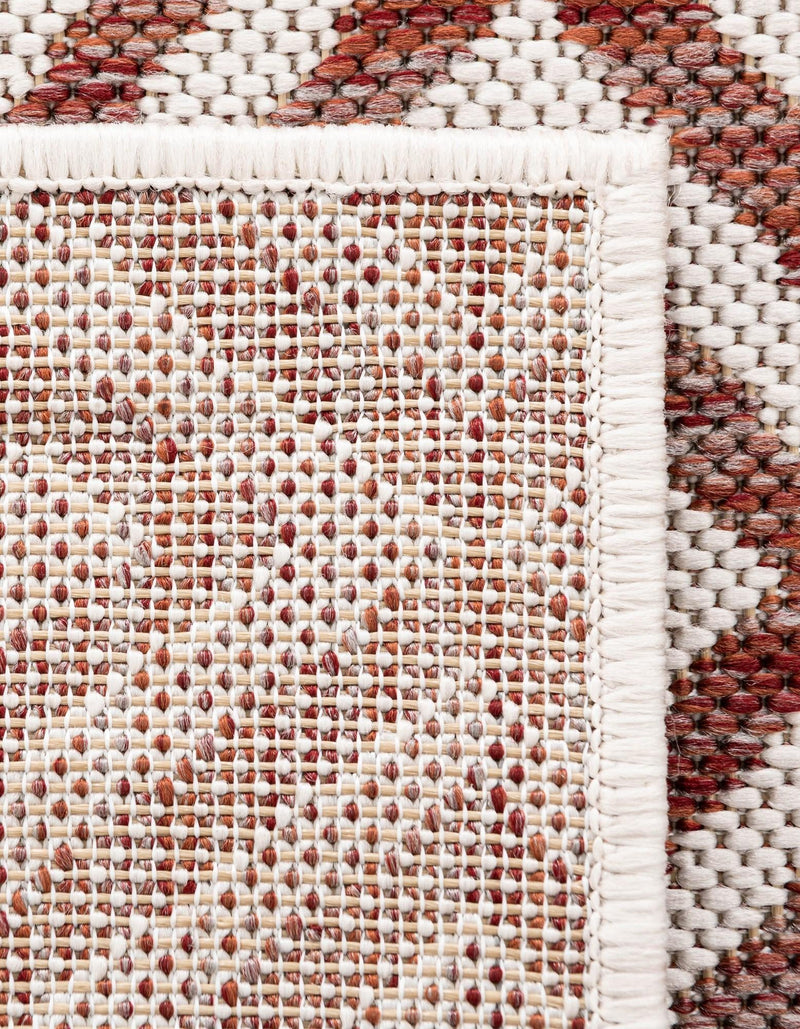 Urban Oasis Rugs Collection Area Rug -  Rooftop (Rust Red) Square Rust Red  lifestyle 61