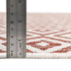 Urban Oasis Rugs Collection Area Rug -  Rooftop (Rust Red) Round Rust Red  lifestyle 4