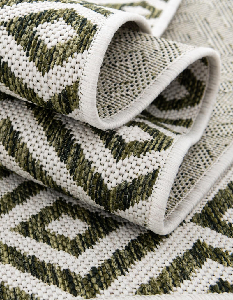 Urban Oasis Rugs Collection Area Rug -  Rooftop (Green) Rectangle Green  lifestyle 28