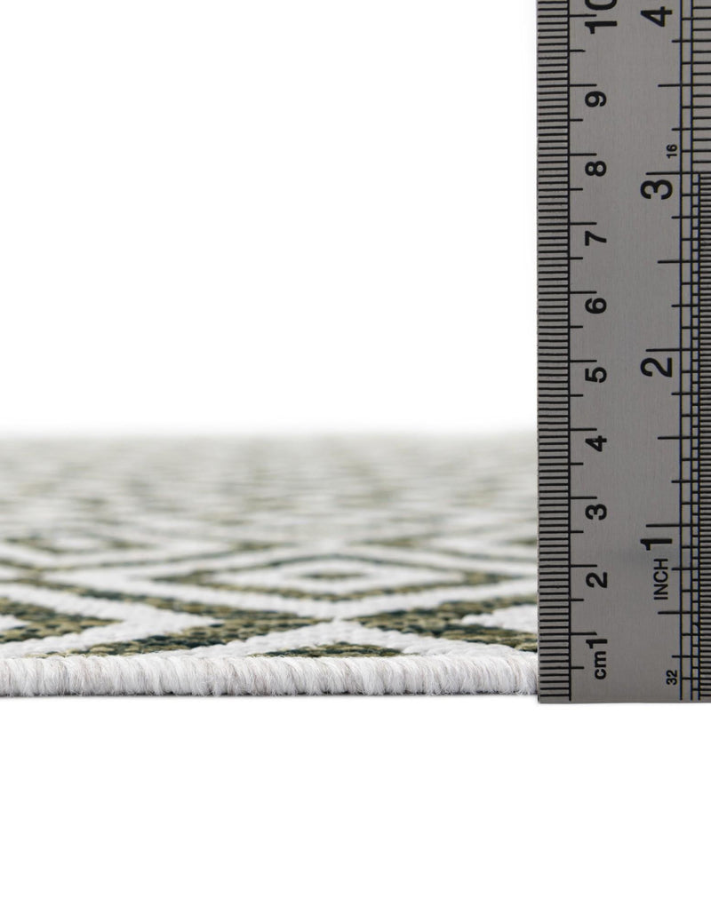 Urban Oasis Rugs Collection Area Rug -  Rooftop (Green) Rectangle Green  lifestyle 32