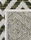 Urban Oasis Rugs Collection Area Rug -  Rooftop (Green) Rectangle Green  lifestyle 33