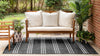 Urban Oasis Rugs Collection Area Rug -  District (Charcoal) Rectangle Charcoal  lifestyle 5