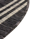 Urban Oasis Rugs Collection Area Rug -  District (Charcoal) Oval Charcoal  lifestyle 9