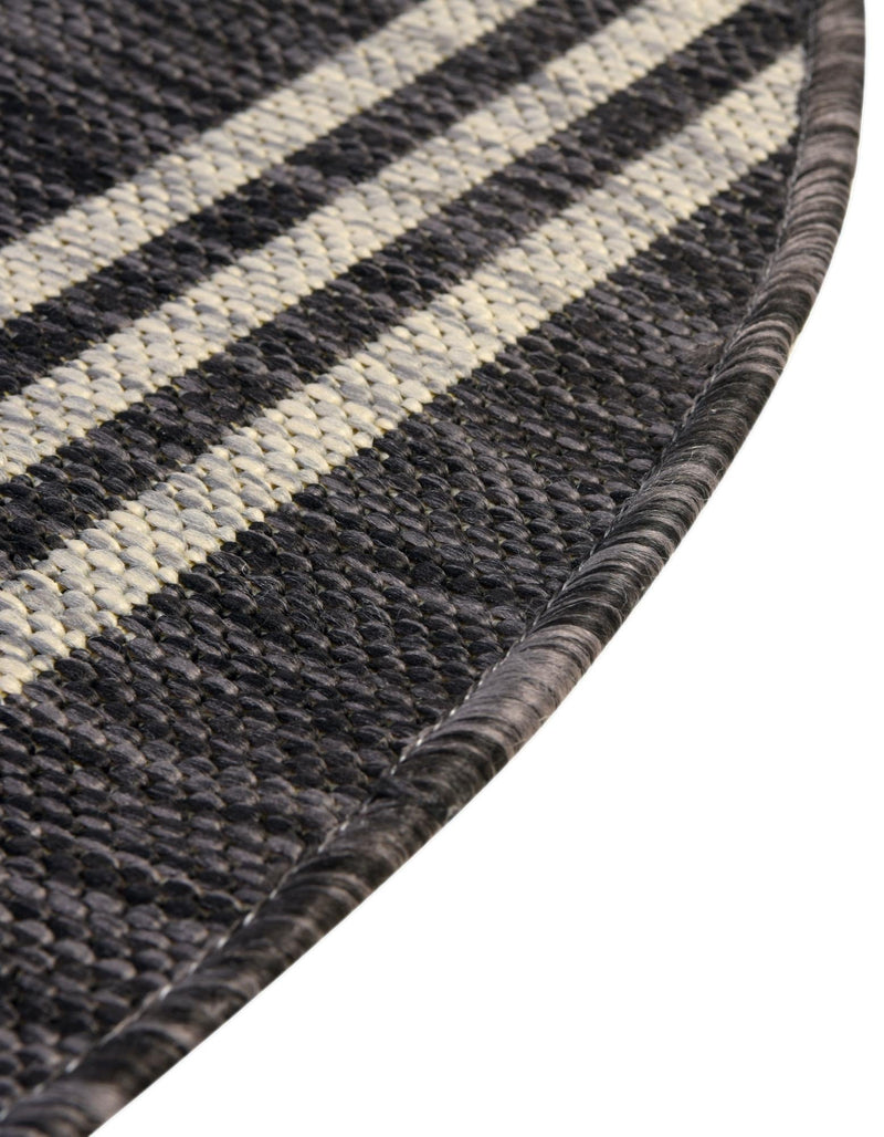 Urban Oasis Rugs Collection Area Rug -  District (Charcoal) Oval Charcoal  lifestyle 9