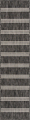 Urban Oasis Rugs Collection Area Rug -  District (Charcoal) Runner Charcoal Main