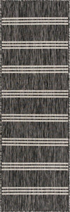 Urban Oasis Rugs Collection Area Rug -  District (Charcoal) Runner Charcoal  lifestyle 48