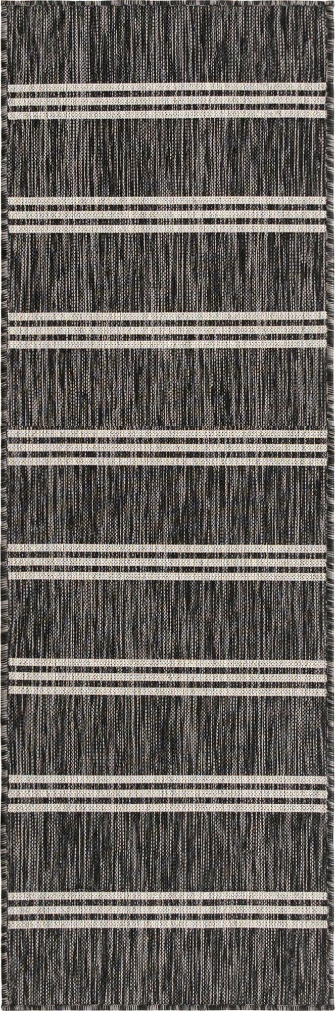 Urban Oasis Rugs Collection Area Rug -  District (Charcoal) Runner Charcoal  lifestyle 48