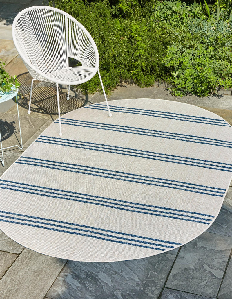Urban Oasis Rugs Collection Area Rug -  District (Ivory) Oval Ivory  lifestyle 0