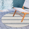 Urban Oasis Rugs Collection Area Rug -  District (Ivory) Round Ivory  lifestyle 0