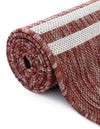 Urban Oasis Rugs Collection Area Rug -  District (Rust Red) Square Rust Red  lifestyle 18