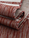 Urban Oasis Rugs Collection Area Rug -  District (Rust Red) Runner Rust Red  lifestyle 67