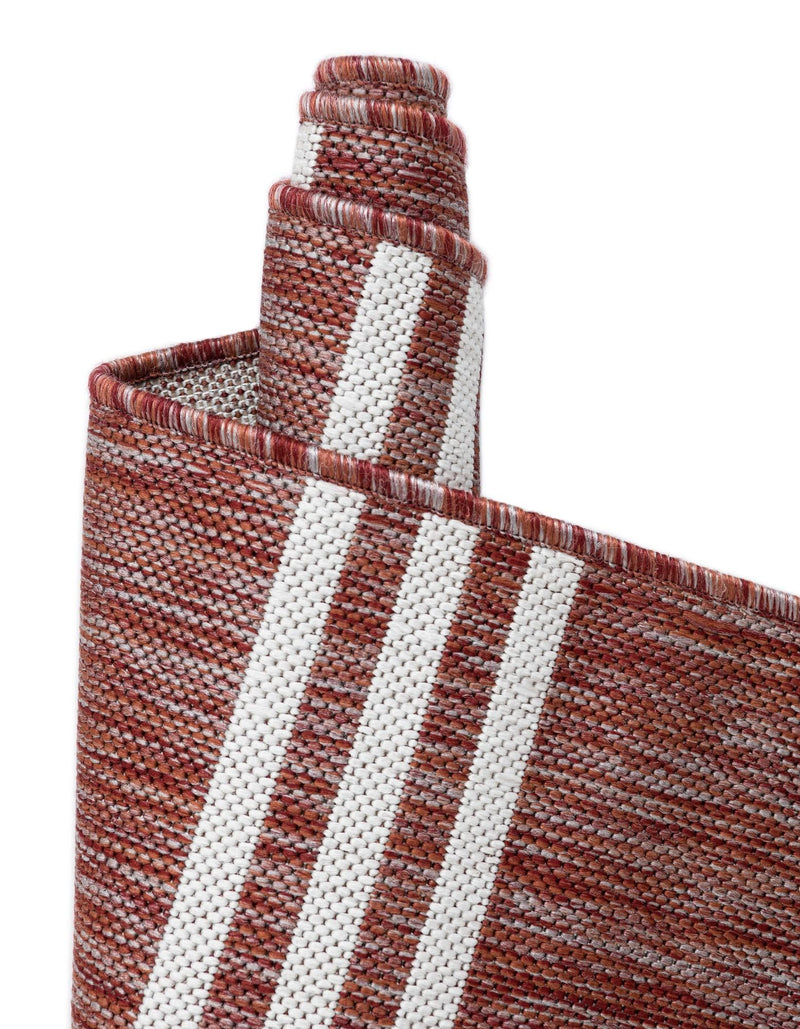 Urban Oasis Rugs Collection Area Rug -  District (Rust Red) Runner Rust Red  lifestyle 69