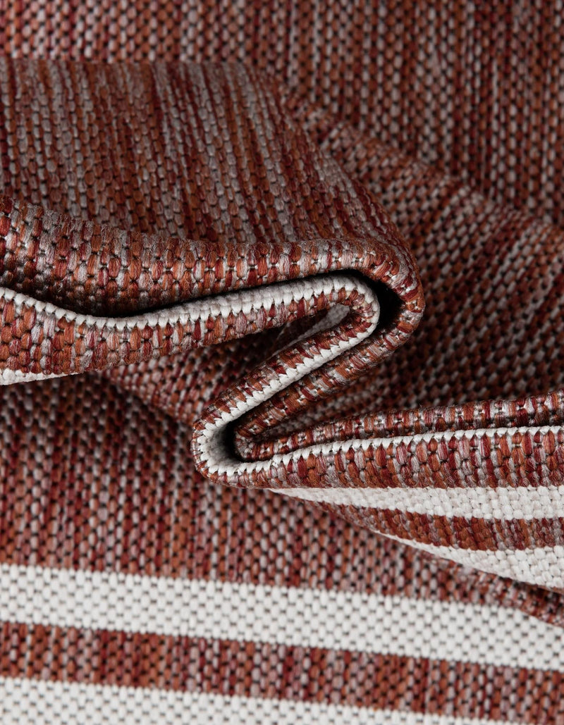 Urban Oasis Rugs Collection Area Rug -  District (Rust Red) Runner Rust Red  lifestyle 70