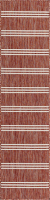 Urban Oasis Rugs Collection Area Rug -  District (Rust Red) Runner Rust Red Main