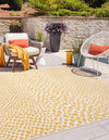 Urban Oasis Rugs Collection Area Rug -  Terrace (Yellow Ivory) Square Yellow Ivory  lifestyle 3