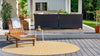 Urban Oasis Rugs Collection Area Rug -  Terrace (Yellow Ivory) Round Yellow Ivory  lifestyle 3