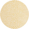 Urban Oasis Rugs Collection Area Rug -  Terrace (Yellow Ivory) Round Yellow Ivory Main