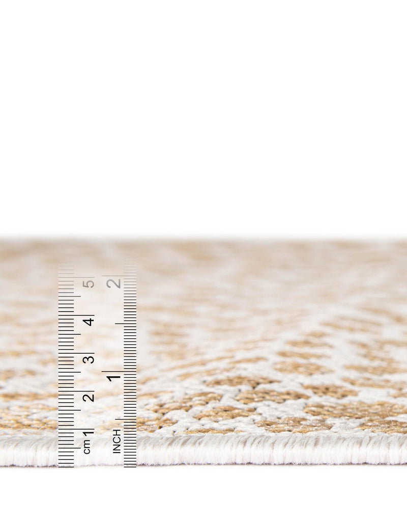 Urban Oasis Rugs Collection Area Rug -  Terrace (Dark Beige) Oval Dark Beige  lifestyle 81