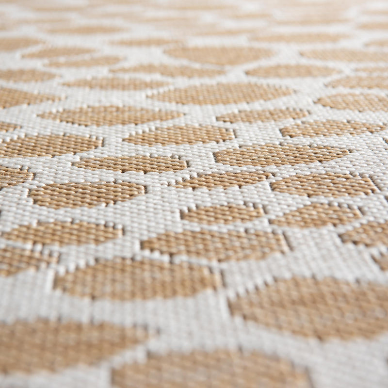 Urban Oasis Rugs Collection Area Rug -  Terrace (Dark Beige) Round Dark Beige  lifestyle 8