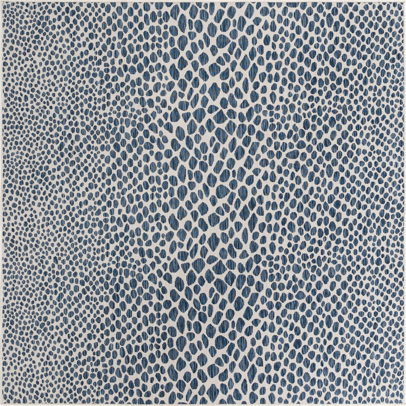 Urban Oasis Rugs Collection Area Rug -  Terrace (Blue) Square Blue Main