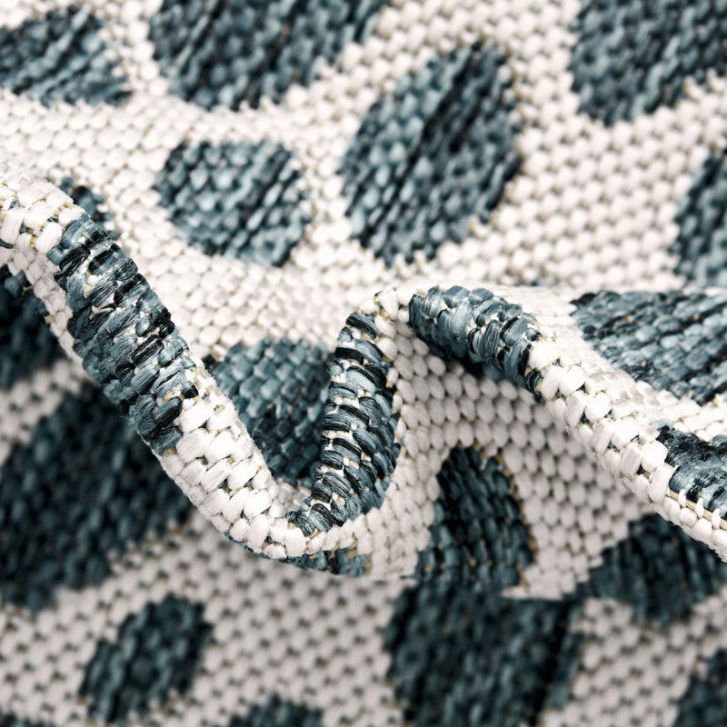 Urban Oasis Rugs Collection Area Rug -  Terrace (Teal) Rectangle Teal  lifestyle 38