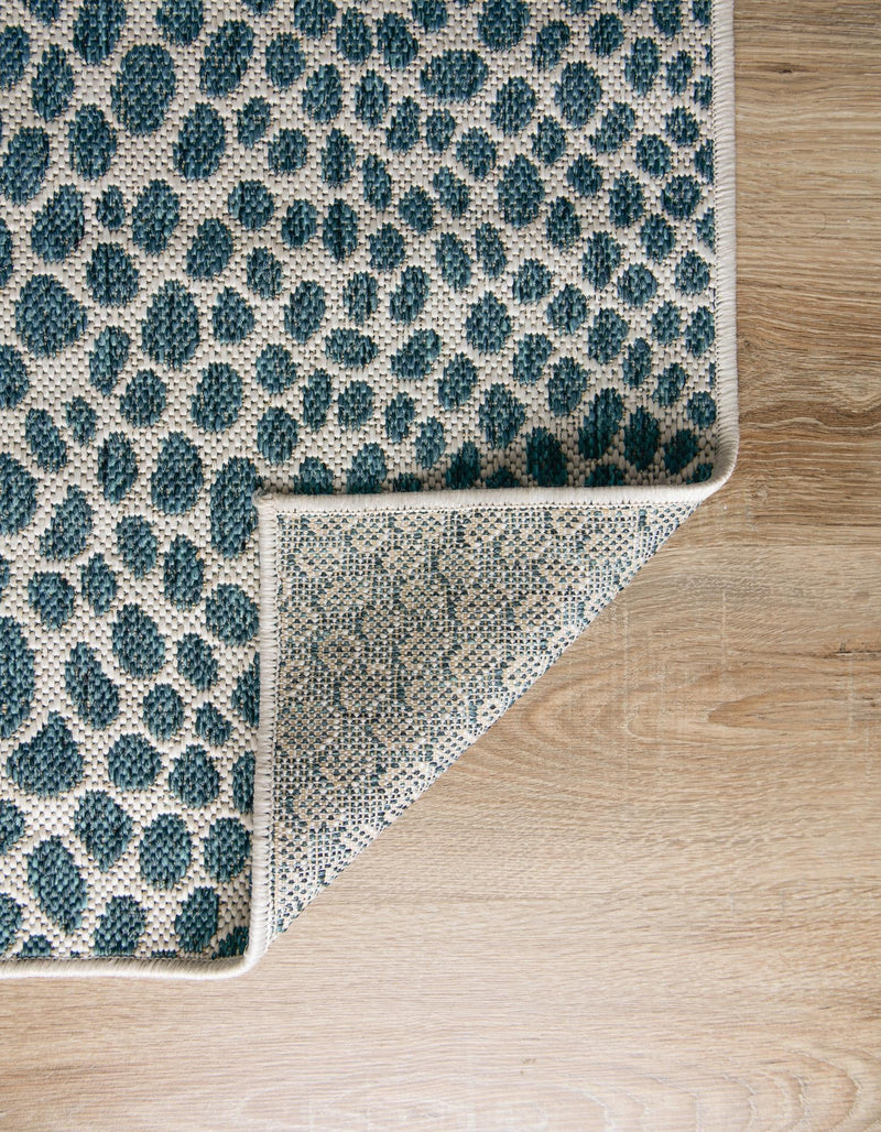Urban Oasis Rugs Collection Area Rug -  Terrace (Teal) Rectangle Teal  lifestyle 4