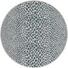 Urban Oasis Rugs Collection Area Rug -  Terrace (Teal) Round Teal  lifestyle 45