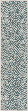 Urban Oasis Rugs Collection Area Rug -  Terrace (Teal) Runner Teal Main