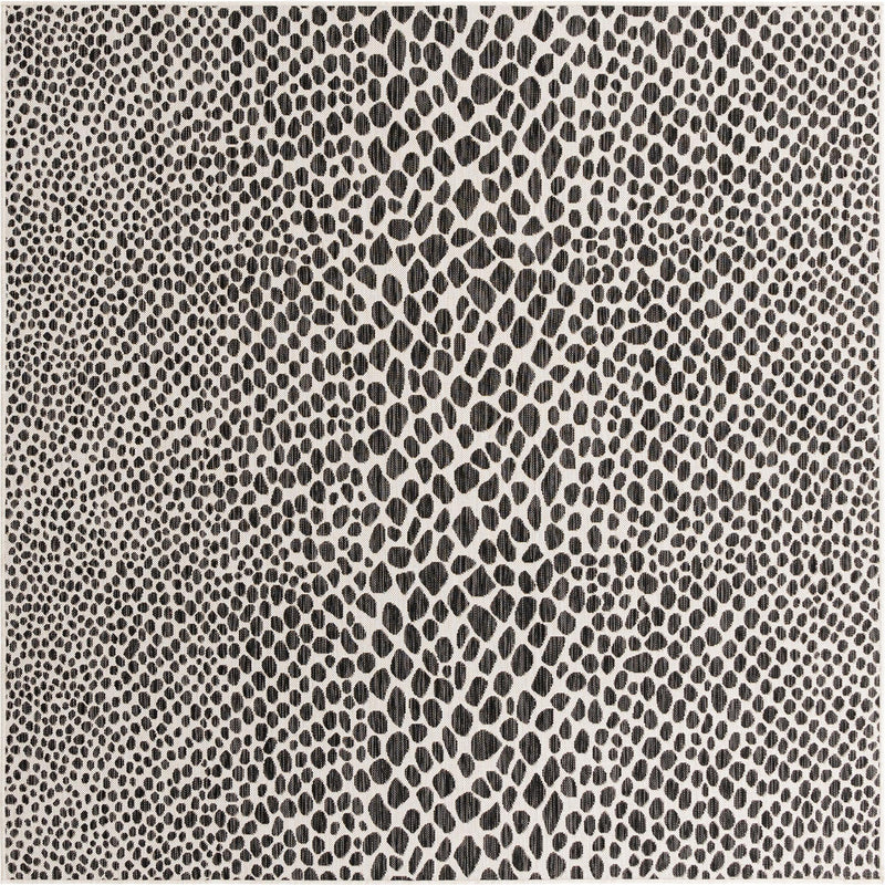 Urban Oasis Rugs Collection Area Rug -  Terrace (Black) Square Black Main