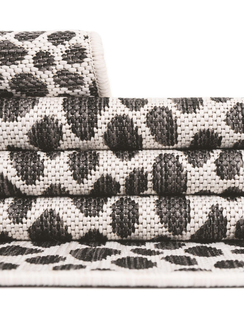Urban Oasis Rugs Collection Area Rug -  Terrace (Black) Rectangle Black  lifestyle 32