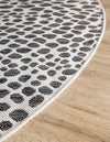Urban Oasis Rugs Collection Area Rug -  Terrace (Black) Oval Black  lifestyle 18